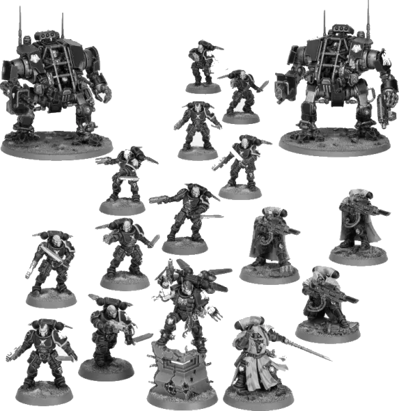 Warhammer 40k - Battleforce 2022 Raven Guard : Force de combat