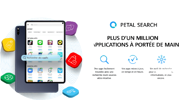 Des applications à portée de main