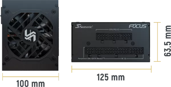 Des performances d'alimentation ATX dans un format SFX
