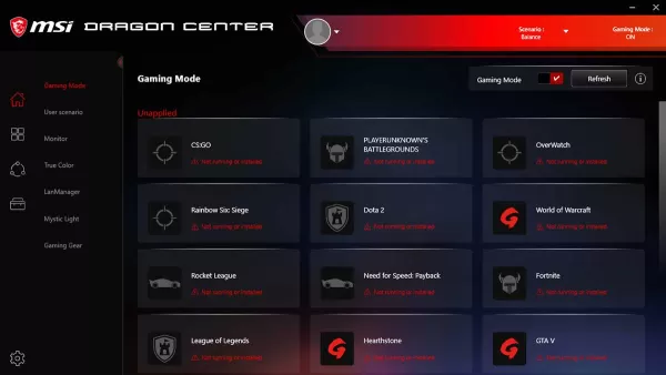 Gardez les commandes