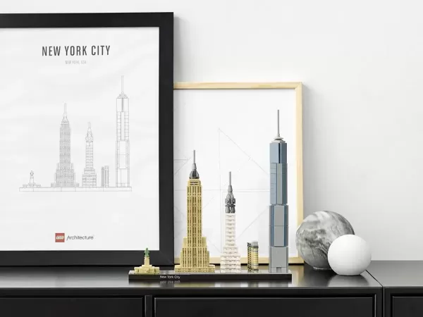 Idéal comme cadeau pour les passionnés d'architecture et les collectionneurs de Lego.