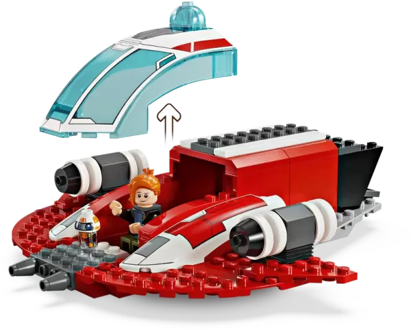 Le Crimson Firehawk est conçu pour capturer tous les détails impressionnants de ce vaisseau emblématique.