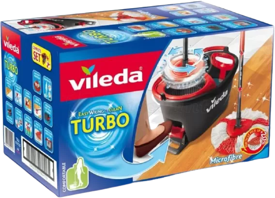 Vileda Ultramat Turbo Seau à Pédale + Essoreur - Comparer avec