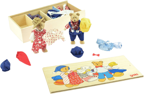 Parez vos ours de leurs plus beaux vêtements