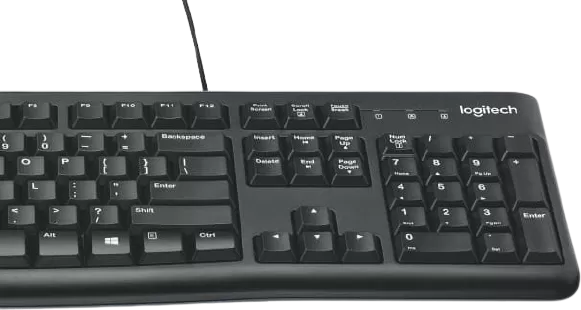 Un clavier de taille standard