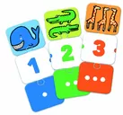 Un jeu d'assemblage pour apprendre à compter de 6 manières différentes.