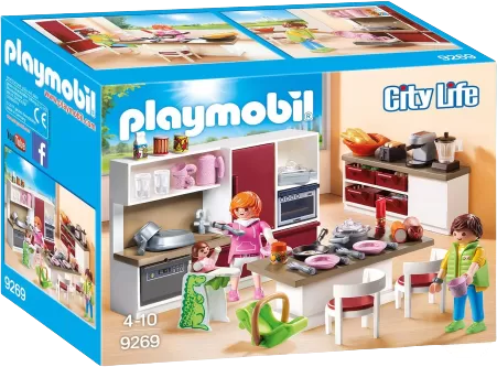 Une cuisine familiale et moderne
