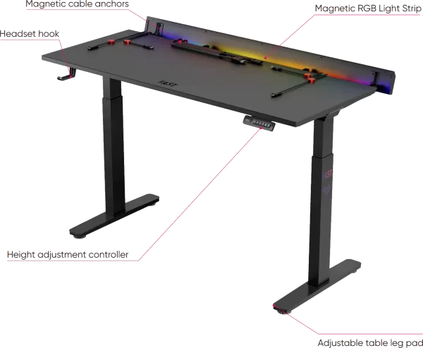 Une immersion totale avec un éclairage RGB