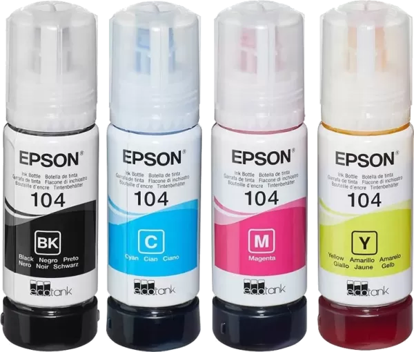Une réserve d'encre incluse