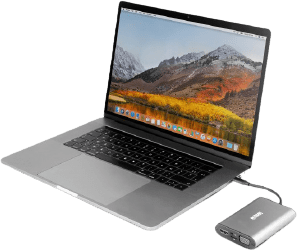 Une station d'accueil mobile USB Type C avec VGA / HDMI 4K