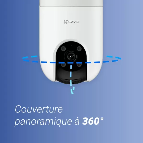 Une surveillance 4K à 360 degrés
